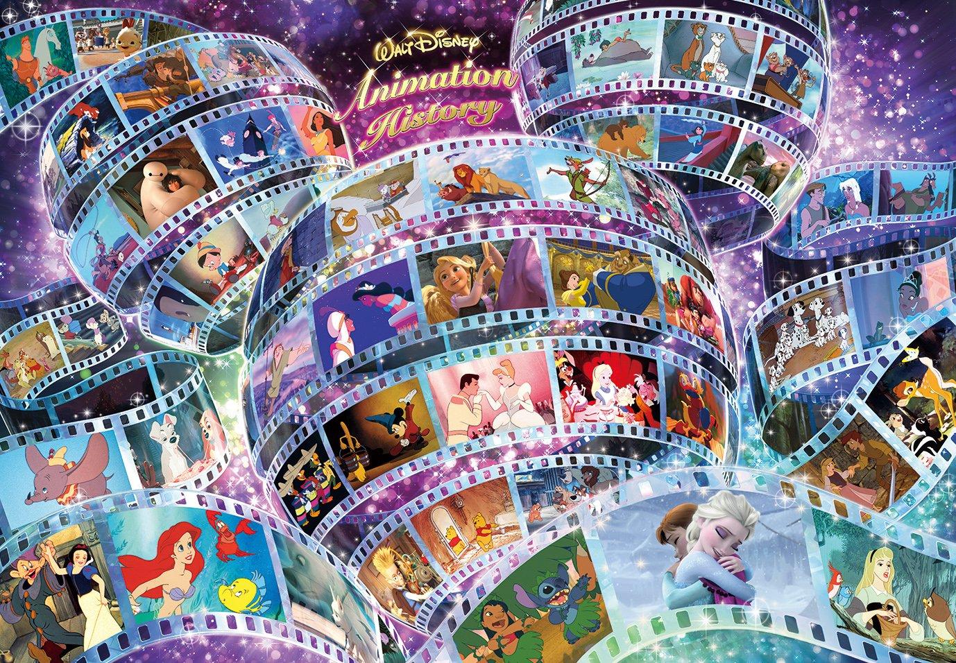 

Tenyo в пазле из 1000 деталей с историей анимации Disney В комплект входят клей и шпатель. В комплект входит сервисная карта [Сделано в Японии] (51х73,5см) Д-1000-473
