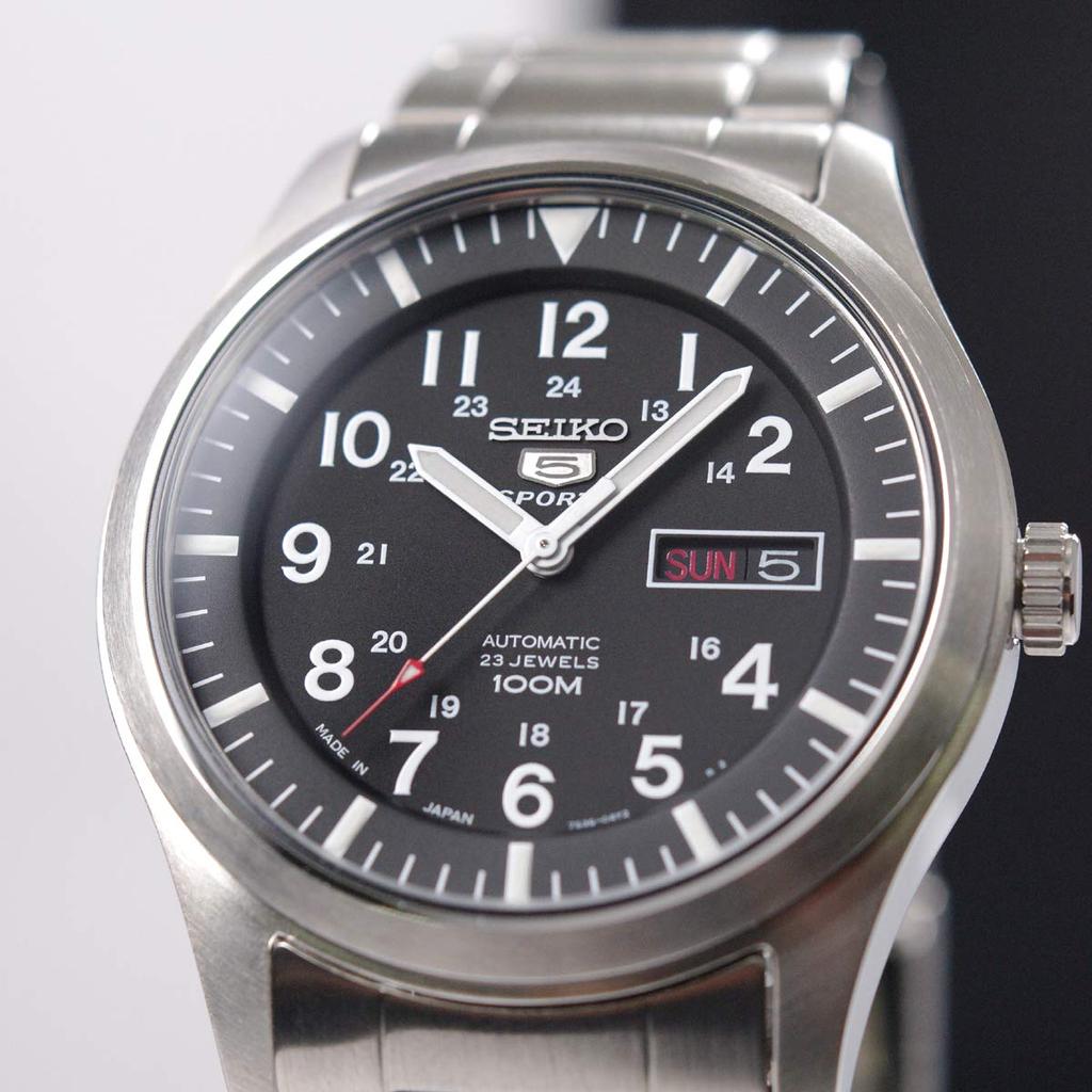 SEIKO 5 Sports Watch Automatic Mechanical Overseas Model Made in Japan SNZG13J1 [Seiko] Men's [Reimported]