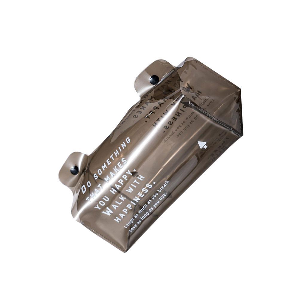 

Чехол для салфеток, прозрачный, видимый, водонепроницаемый, с кнопкой, коробка для салфеток, украшение для офисного стола, держатель для бумажных полотенец, диспенсер серый