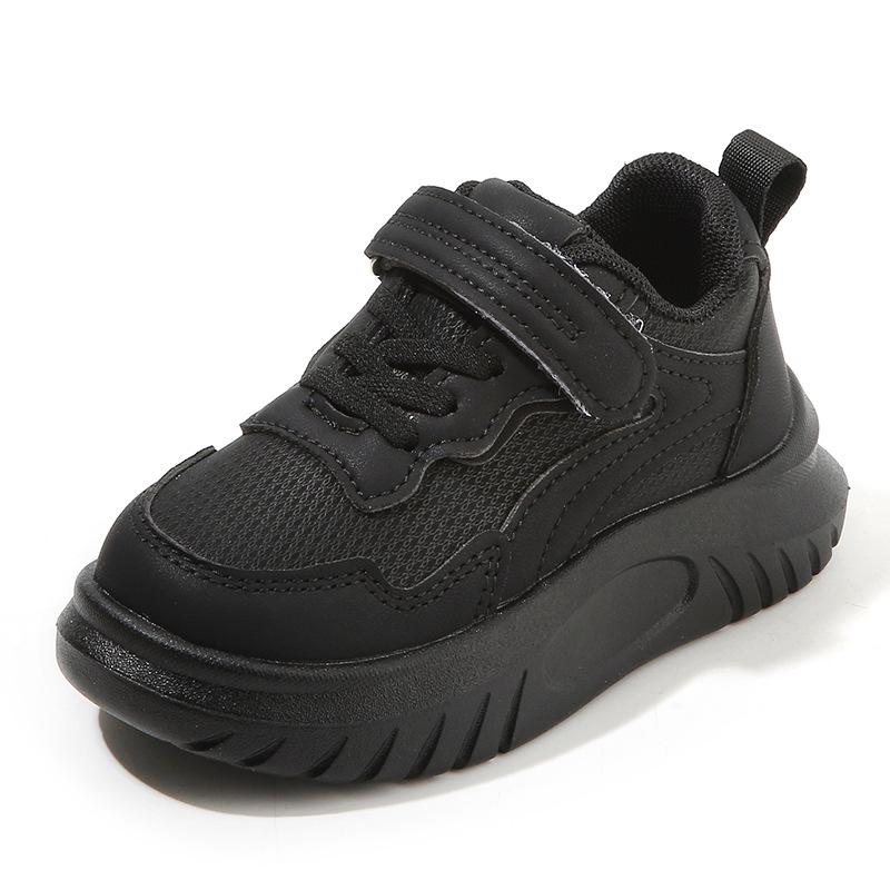 Spring Autumn Kids White Shoes Boys Girls Lightweight Soft Sole Casual Sneakers Baby Sports Shoes