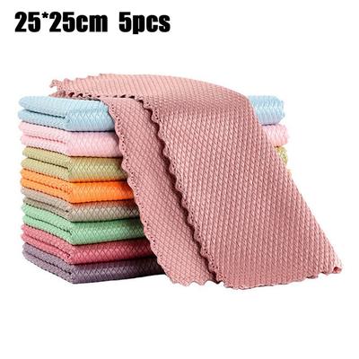 NanoScale Streak-Free Miracle Cleaning Cloths Reusable and Rewashable Microfiber Cleaning Cloth Housework Cleaning Tools