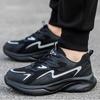 Mens Fashion Breathable Steel Toe Cap Working Safety Shoes  Designer Insulated Sneakers Worker Security Boots Safe Footwear
