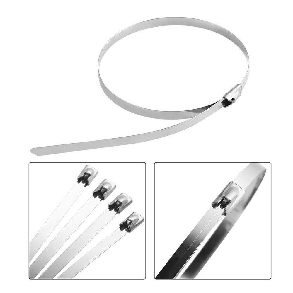 Exhaust Manifolds Wraps Replacement Virgin Fiberglass Set Cable Tie 5Pcs
