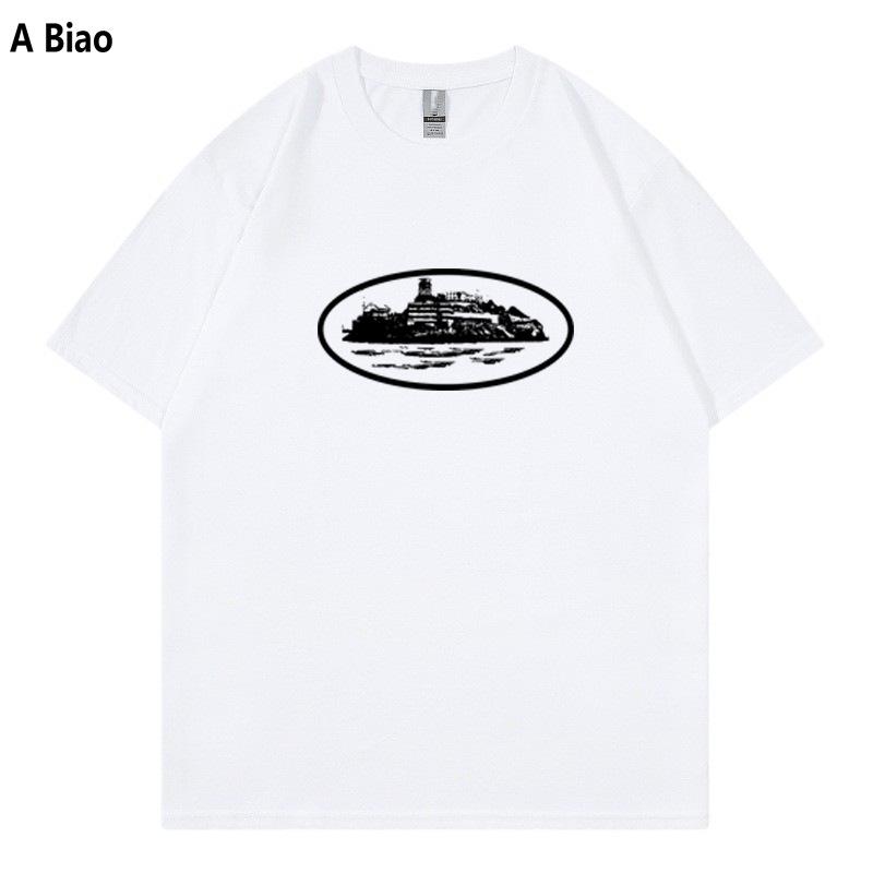 Letter Print Short Sleeve Loose Cotton Top Comfortable T-Shirts Women’s