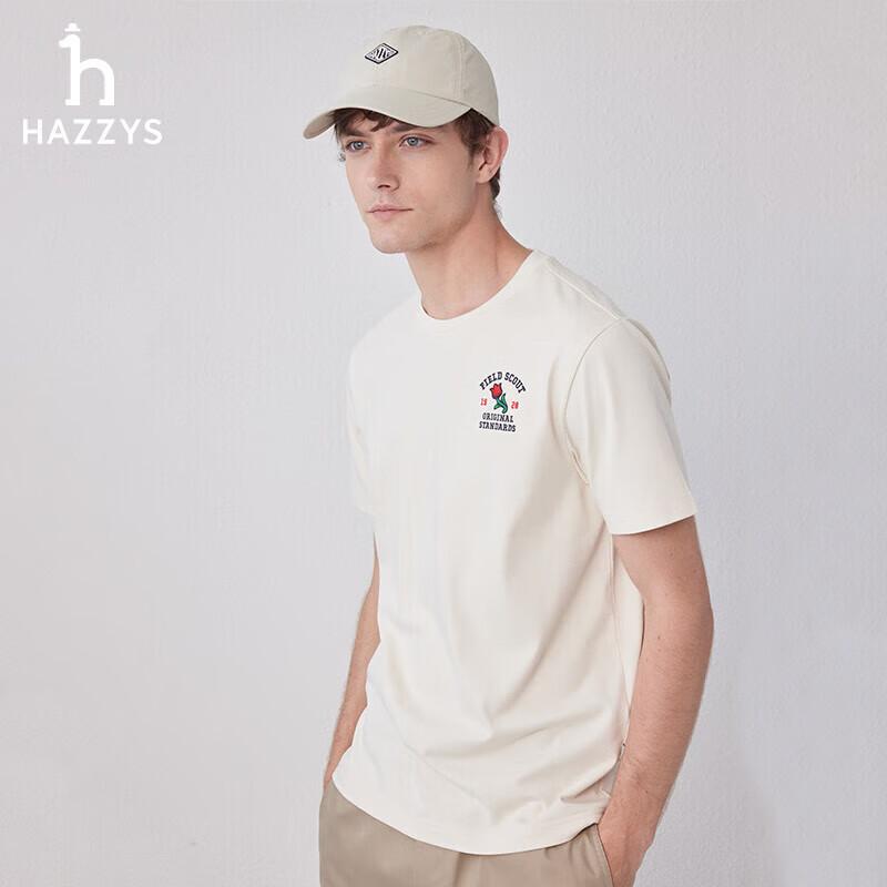 HAZZYS Men s Embroidered Floral Short Sleeve T-Shirt XXL
