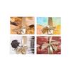 Ketchup Girl Trace Series Collage & Journal Decoration Sticker Pack - 4 Styles
