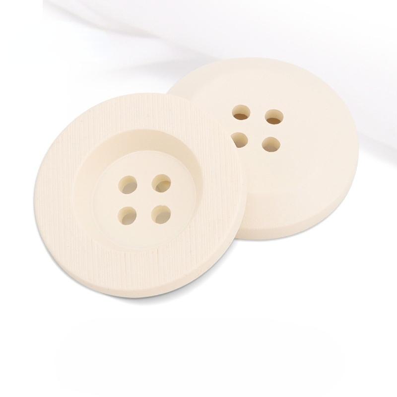 Velký Kulatý 4 Dírkový Pryskyřičný Šicí Knoflík Černý Bílý Červený Knoflíky Scrapbooking Pro DIY Řemesla Oblečení Kabát Svetr Dekor 25/27Mm
