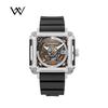 WM Watch Automatic Mechanical Watches Man Stainless Steel Reloj Hombre Interstellar Series Square Welly Merck Watch WM090