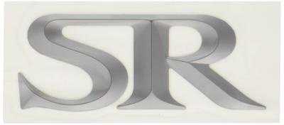 Yamaha Motor SR Emblem Set Silver 3D Type Q5K-YSK-001-TB1 Q5K-YSK-001-TB1
