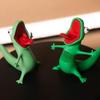 3D tištěná roztomilá zelená ještěrka Ozdoba Kreativní stolní dekorace Pro Děti Dospělé Dárek