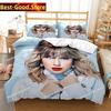 Top Stream Singer Taylor Fashionable Printed 3D King Size Bedding Set Comforter Bedding Sets Costomizable Bedding Set