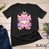 Kawaii Pastel Goth Cute Creepy 3 Headed Dog Unisex T-shirt 1