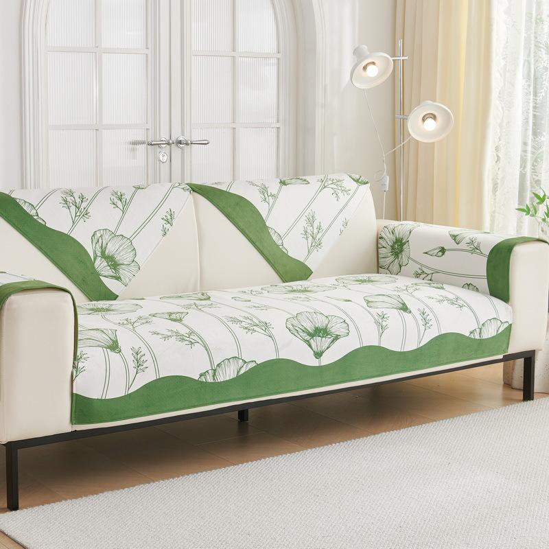 

Подушка для дивана Универсальная на все сезоны Новая Простая Французская Нескользящая Кожаная Подушка для сиденья дивана Спинка Подлокотник Чехол 70*70cm