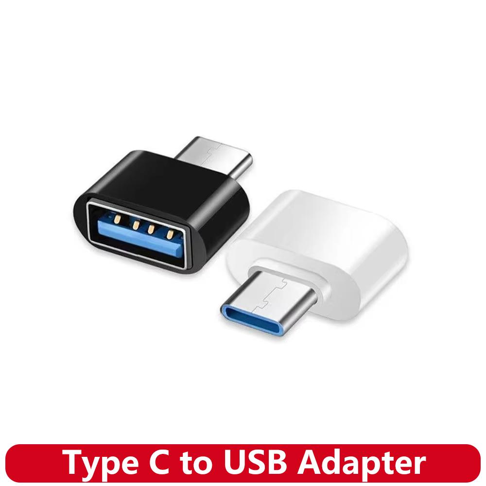 Type C to USB Adapter 3.0 USB-C 3.1 Male OTG A Female Data Connector For MacBook Pro iPad Mini 6/Pro MacBook Air Type C Devices 3