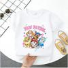 Paw Patrol Boys and Girls T-Shirt Chase Cartoon Anime Pattern Print Children's Summer Fashion Clothing