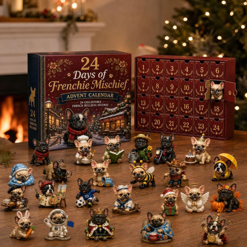Christmas Advent Calendar for Dog Lovers - Holiday Countdown Calendar