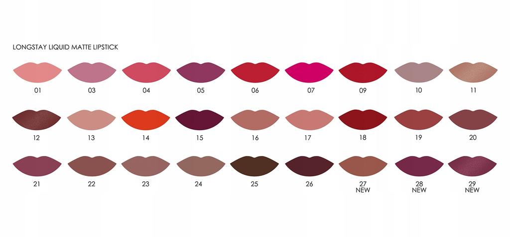 Golden Rose Longstay Matte Liquid Lipstick 13