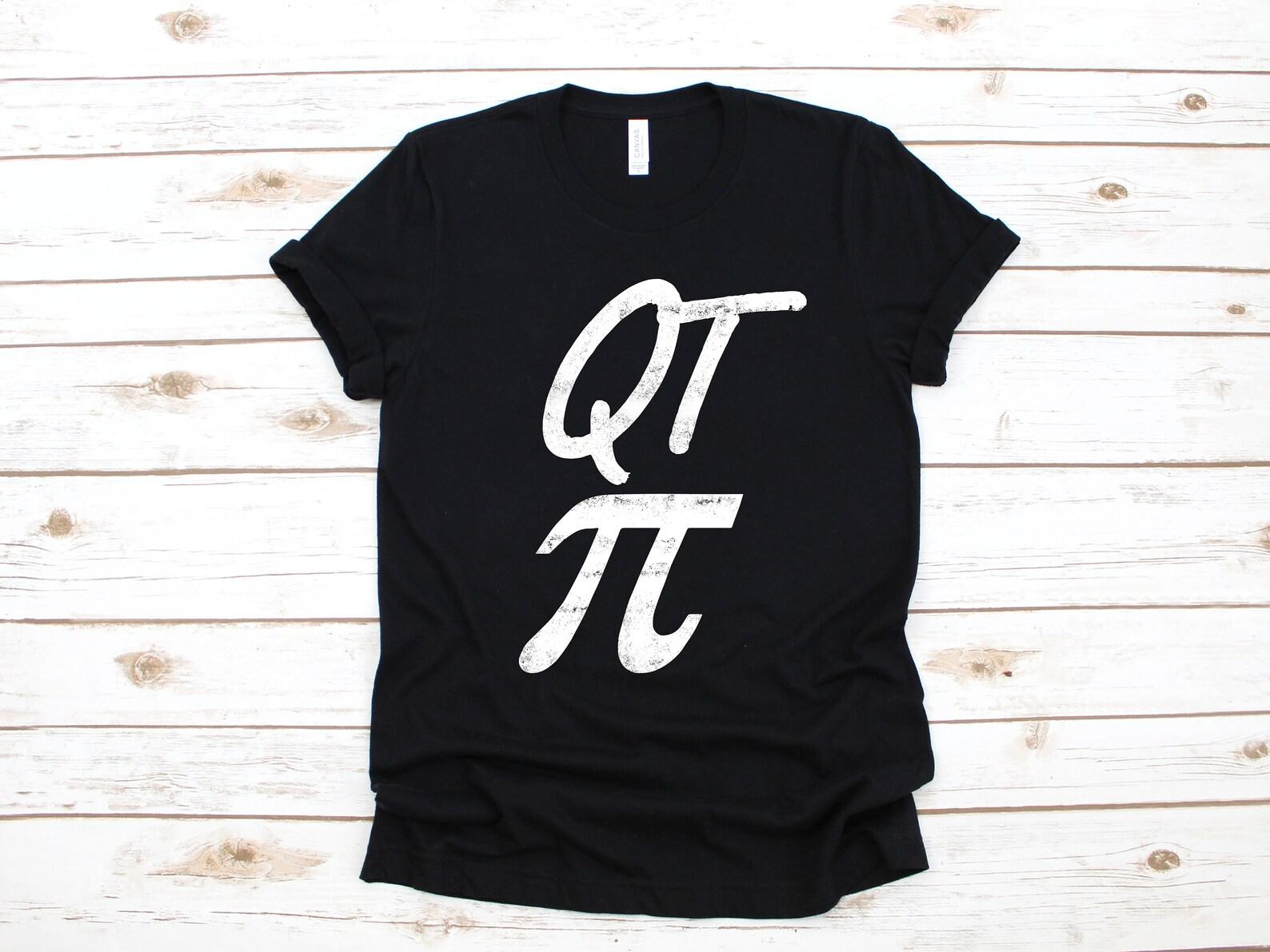 QT Pi Shirt | Funny Math Teacher 3.14 Cutie Pi Day Gifts | T-Shirt | T-shirt | T-shirt |T-shirt | Apparel Gift S