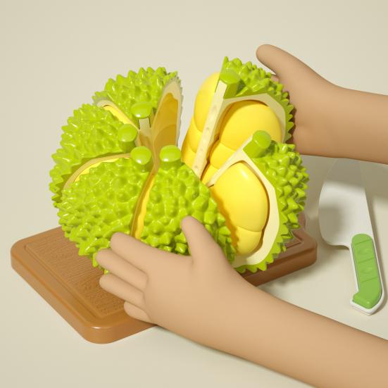 Play Food Kitchen Toy Set for Kids Ages 3-5 Cutting Fruits And Vegetables Toys Educational Pretend Play House Toys Gifts for Toddlers Boys Girls