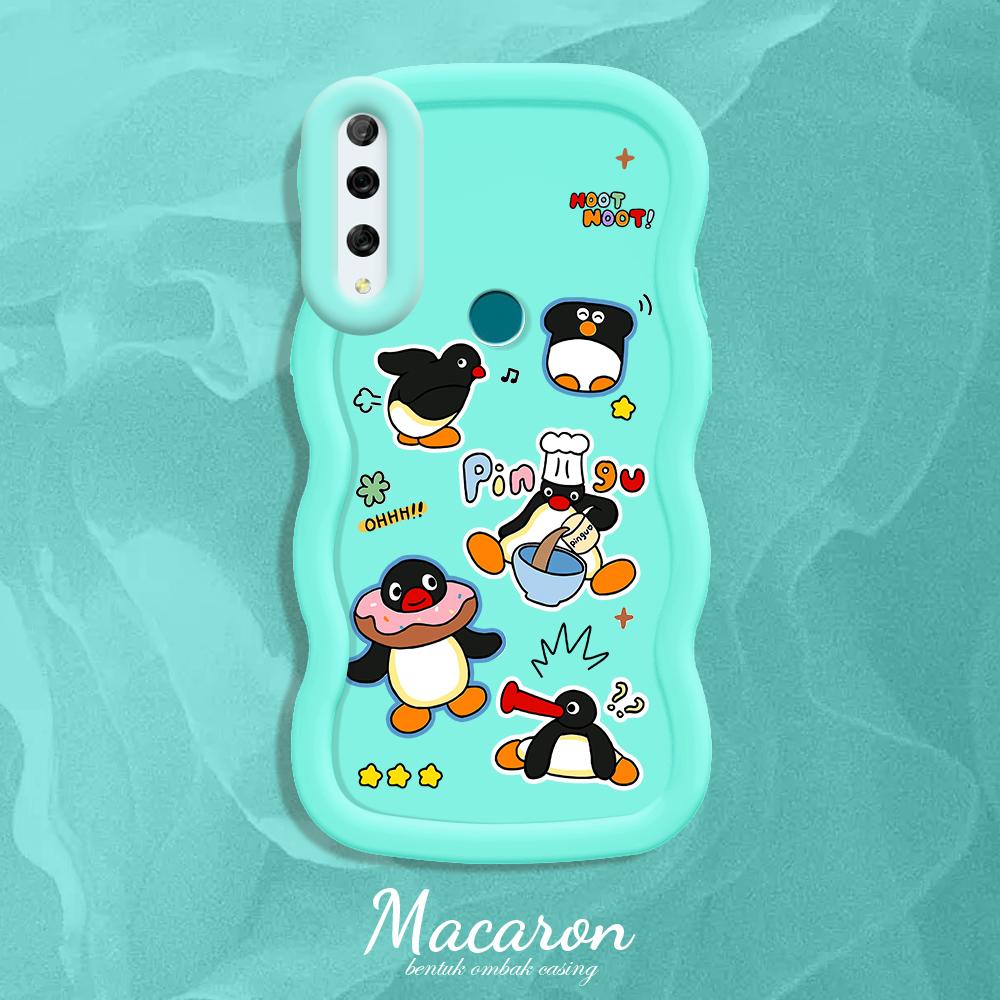 

Окрашенный узор Big Wave Edge Мягкий силиконовый материал Macaron чехол для телефона противоударный защитный резиновый чехол для iPhone Huawei Honor Infinix Tecno Infinix Hot 40 Pro синий