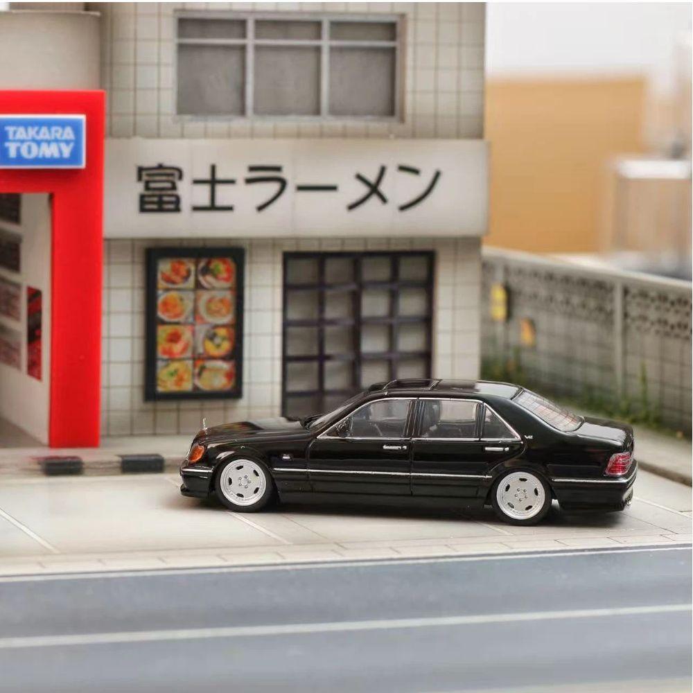 Sw 1:64 Mercedes Benz W140 S600 Black Limited Edition Model Car