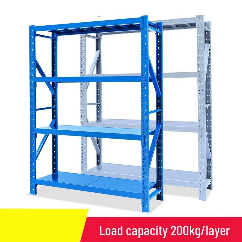 Light to Medium Duty Multi-Tier Warehouse Shelving for Clothing and Sundries Storage