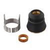 For IPT-45 Series Plasma Cutting Tips IPT-45 Nozzles Set DIY Projects Comprehensive Replacement Kit Cutting Shield Cap