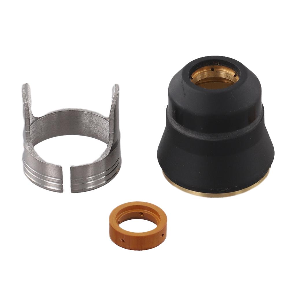 For IPT-45 Series Plasma Cutting Tips IPT-45 Nozzles Set DIY Projects Comprehensive Replacement Kit Cutting Shield Cap