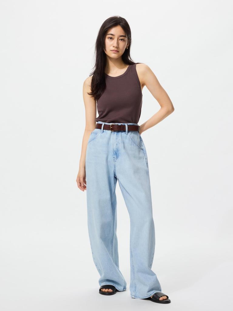 Uniqlo Baggy Curve Jeans Short Length