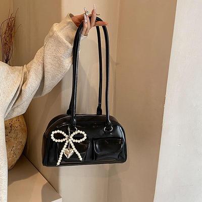 Korean-Style Large Capacity Ballet Bow Handbag for Women - 2026