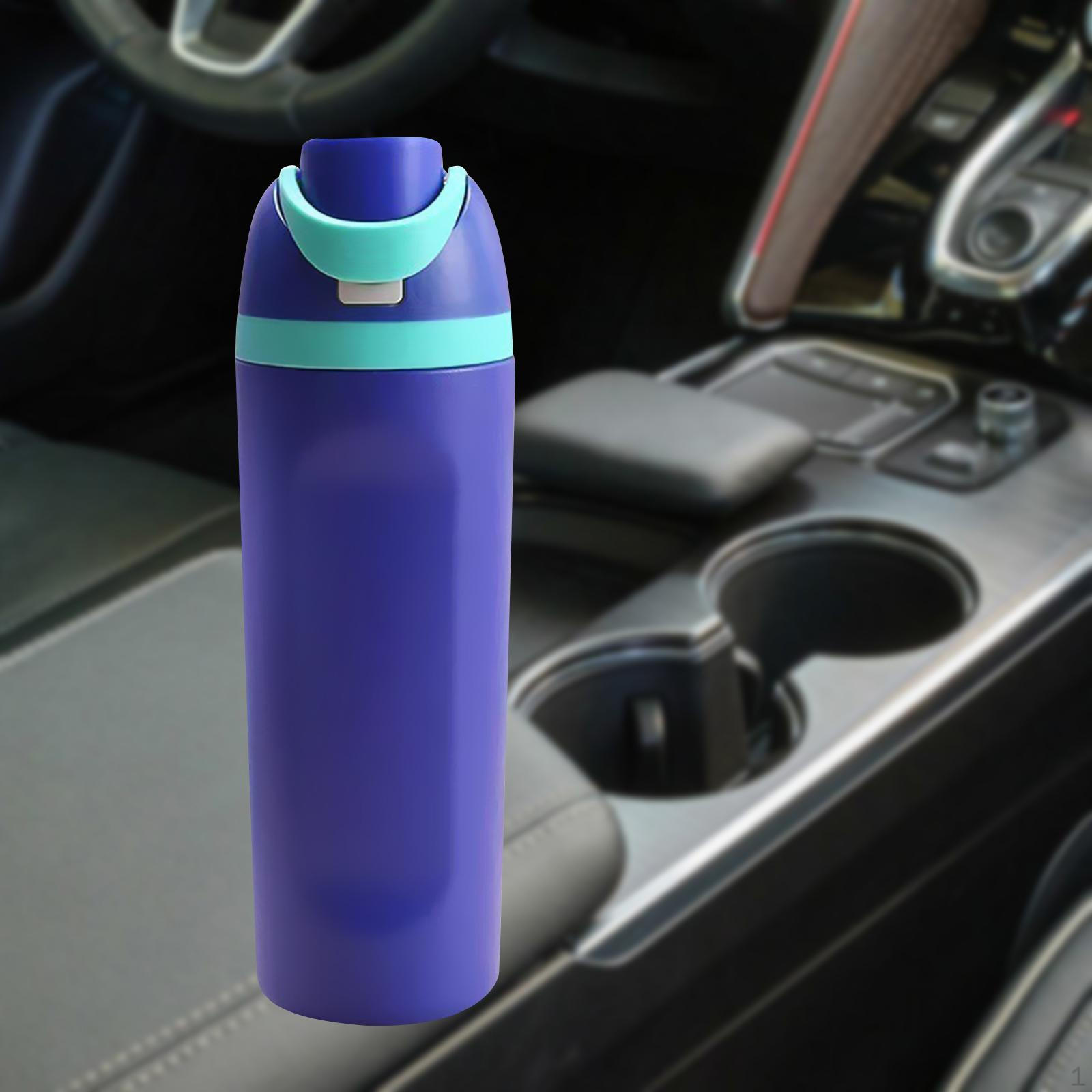 

Изолированная бутылка для воды 600 мл, простая в использовании, портативная, из нержавеющей стали, для занятий спортом для офиса