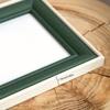 2pcs Minimalist Wooden Photo Frames 7-Inch Vintage Elegant Display Frame for Bedroom Office Living Room Decor Bridal Shops Cafes