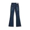 2025 A/W Women's High-Waist Stretch Bell Bottom Jeans for Fuller Hips and Slimming Effect