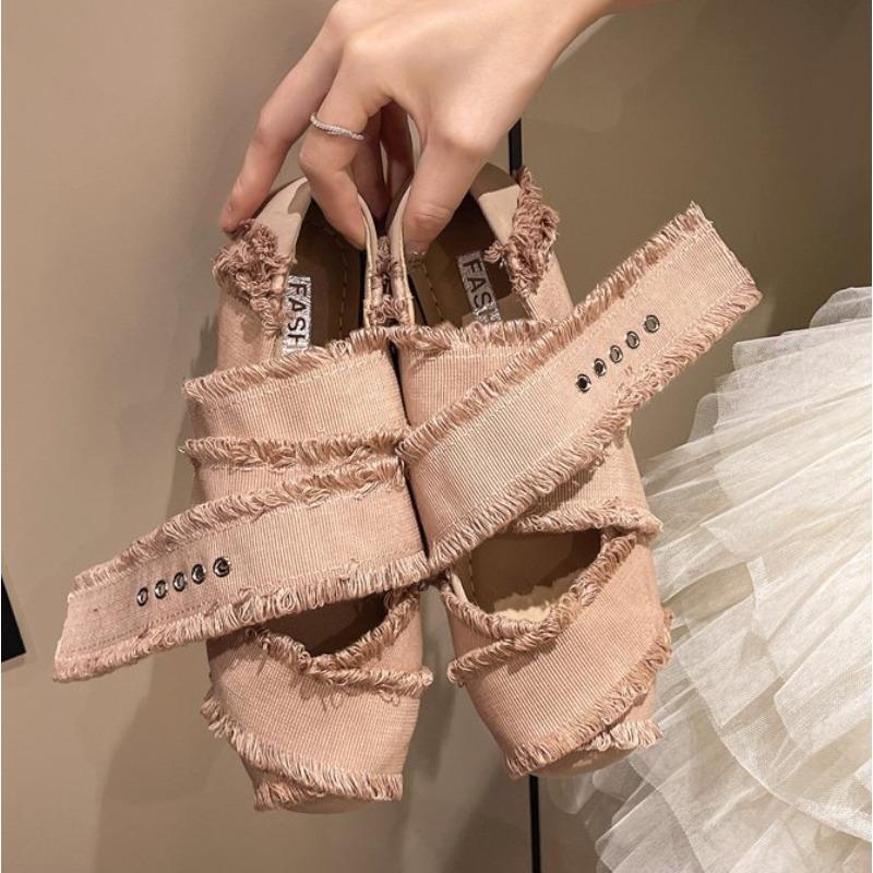 Women Ballet Dance Shoes Flats Square Toe Designer Shoes Elegant Autumn New Brand Dress Walking Fashion Party Zapatos Mujer