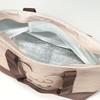 Skater Tote Bear Bear Bag, Linen-Style, Insulated, Design, KCTSJ1H-A