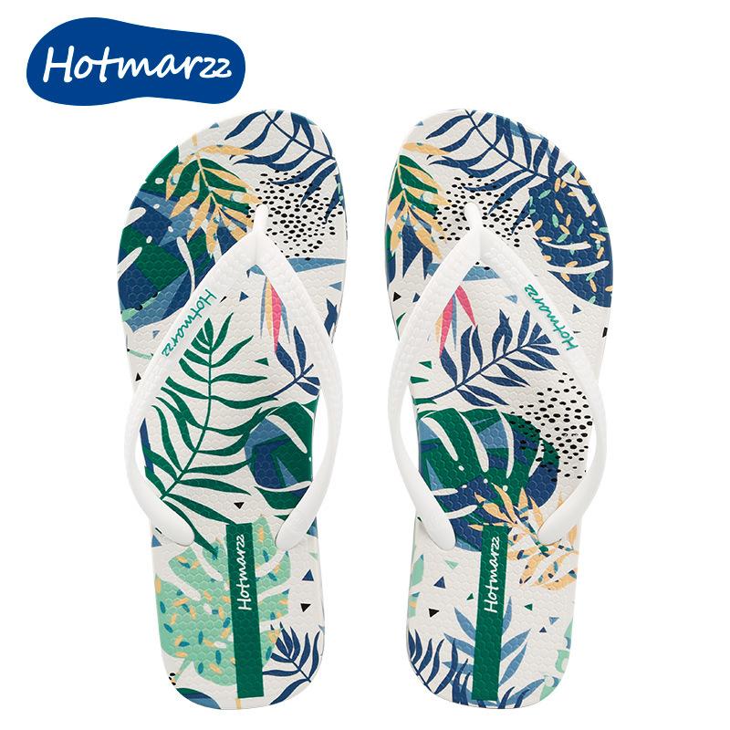 

Hotmarzz Heima, new women s slippers non-slip flip-flops outer slippers summer home pinch foot cool slippers 35