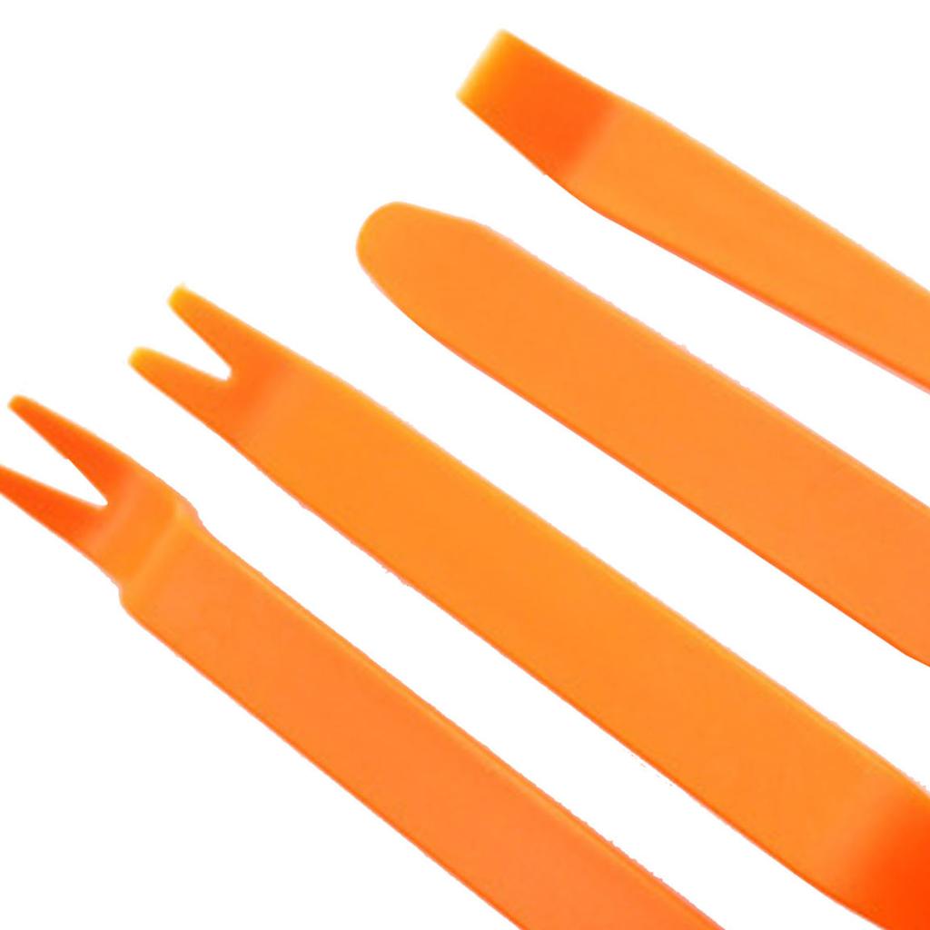Plastic Pry Tool Set Kit Car Audio Interior Trim Clip Wedge Removal Installation Plate Bar 1 Set