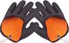 Saki & Masa [Fishing Gloves] Fish Catch with Magnetic Holder Left and Right Set Gray