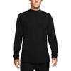 Nike T Shirts Men's Black Half Turtleneck Moderate Straight Fit DX5869-010