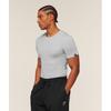 Gymshark Ribbed T shirT lighT Grey Core Marl a2b5T Gbcn