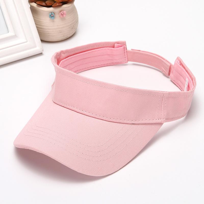 Outdoor Solid Empty Sun Hats Men Women Cotton Visor UV Protection Top Sport Tennis Golf Running Sunscreen Students Baseball Cap