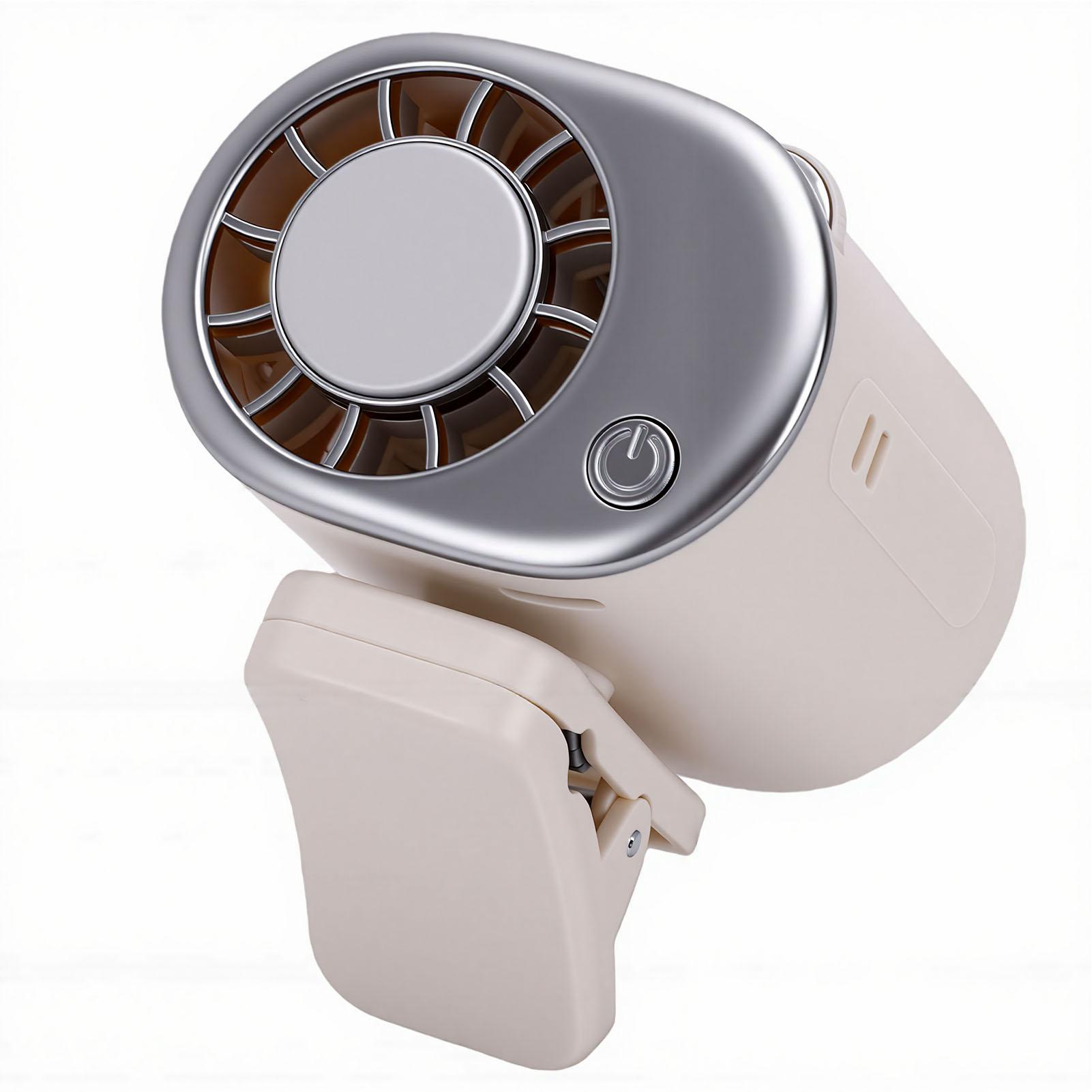 Cooling Waist Fan Semiconductor Portable Fan Clamp On Umbrella Outdoor Cooler Cooling for Travel Beach Concert Gifts
