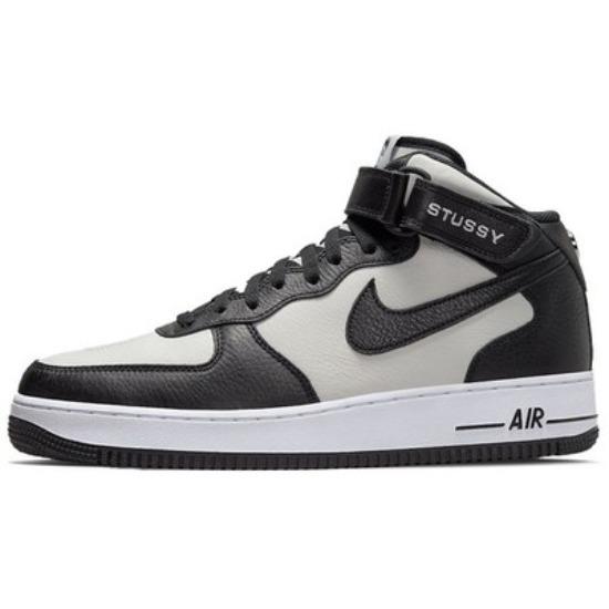 

Nike X Stussy Air Force 1 Mid Черный Белый DJ7840-002 EU 38.5 армия зеленый