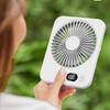 Digital Display Foldable Desk Fan