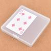 Mini Plastic Box Square Transparent Packing Box Dustproof Durable Id Card Parts Storage Box