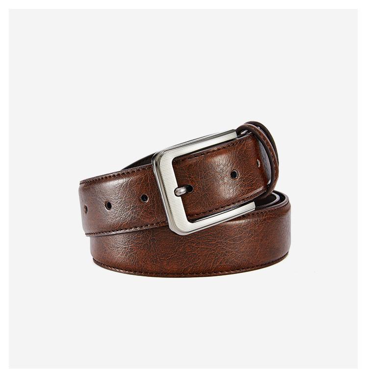 Korean Style Men's Versatile Pin Buckle Belt: Casual & Business for All Ages