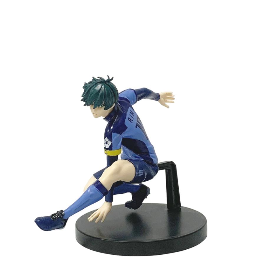 Anime BLUE LOCK Football Figures Isagi Yoichi Chigiri Hyoma Nagi Seishiro Mikage Reo Action Figure PVC Desktop Model Plaything Presents