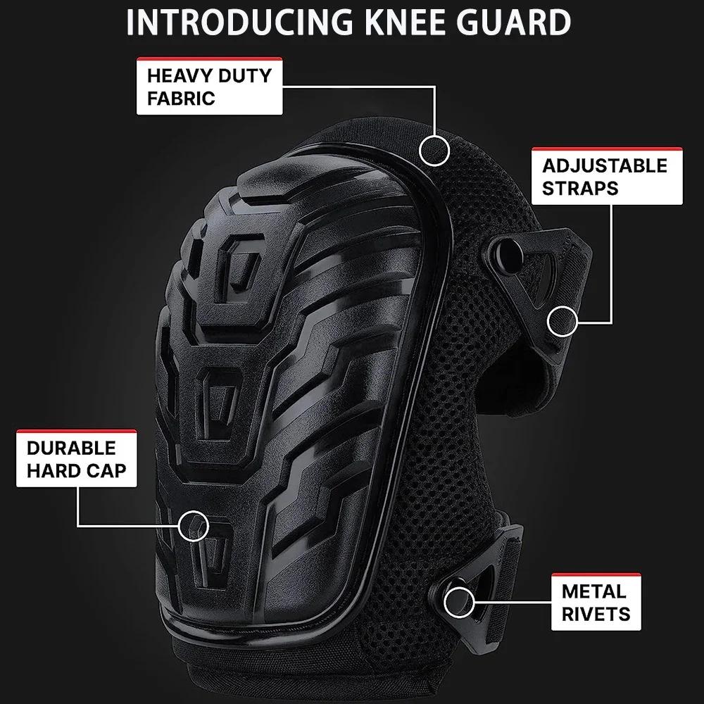 Professional Knee Pads For Work (1Pair) For Men Or Knee Pads For Women Gardening & Construction Knee Pads With Thick Gel Cushion