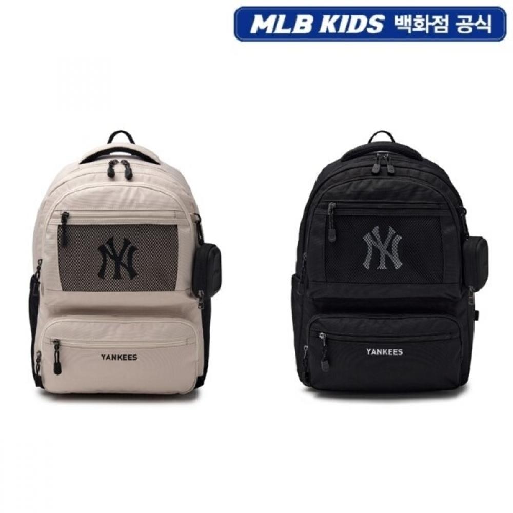 

MLB Детский сетчатый рюкзак для старшего класса с двумя карманами blacks/FREE