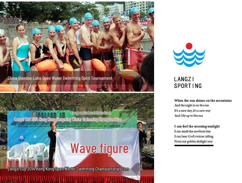 Langzi 35L L901 Swimming Float & Anti-Drowning Gear Bag for Water Sports